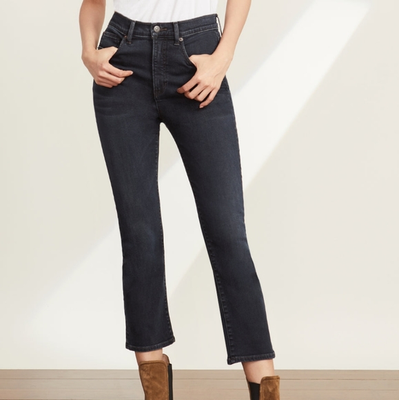 Veronica Beard Carly kick flare high rise jeans - Picture 2 of 14